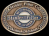 **NOS** 1970s ***STANLEY FILTER COMPANY*** BY OILMEN FOR OILMEN OILFIELD BUCKLE