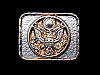 **SEAL OF THE UNITED STATES OF AMERICA** PATRIOTIC BELT BUCKLE