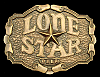 AMAZING VINTAGE 1975 ***LONE STAR BEER*** w/BUILT IN BOTTLE OPENER BELT BUCKLE