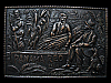 VINTAGE 1970s **PANAMA RED BRAND** MARIJUANA BELT BUCKLE