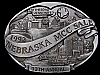 1992 13TH ANNUAL NEBRASKA MCC SALE MENNONITE BRETHERN EVENT BELT BUCKLE