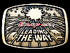NOS VINTAGE 1988 SNAP-ON LEADING THE WAY SOLID BRASS TOOLS BELT BUCKLE