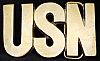 **NOS** VINTAGE 1970s ***USN*** UNITED STATES NAVY SOLID BRASS BUCKLE