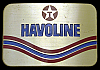 **NOS** VINTAGE 1970s ***TEXACO*** HAVOLINE MOTOR OIL BELT BUCKLE
