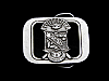 VINTAGE 1993 *PHI BETA EPSILON FOUNDED 1914* FRATERNITY BELT BUCKLE
