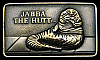 **NOS** VINTAGE 1983 STAR WARS ***JABBA THE HUTT*** BELT BUCKLE