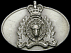 VINTAGE 1970s **ROYAL CANADIAN MOUNTED POLICE** BUCKLE 