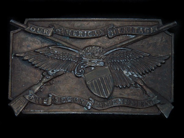 second amendment belt buckle