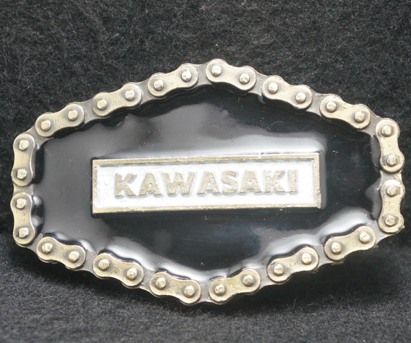 XD07107 VINTAGE 1976 **KAWASAKI** MOTOTCYCLE MANUFACTURER MENS