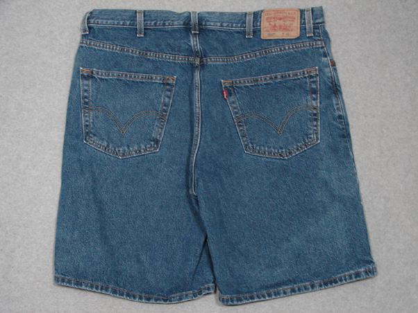 levi's 550 relaxed fit mens jean shorts