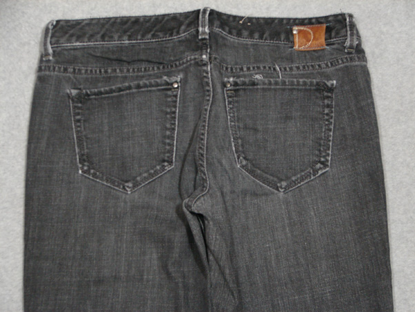 OH13449 **THE DENIM LAB** STRAIGHT LEG WOMENS JEANS sz8 GRAY OH13449 **THE DENIM LAB** STRAIGHT LEG WOMENS JEANS sz8 GRAY