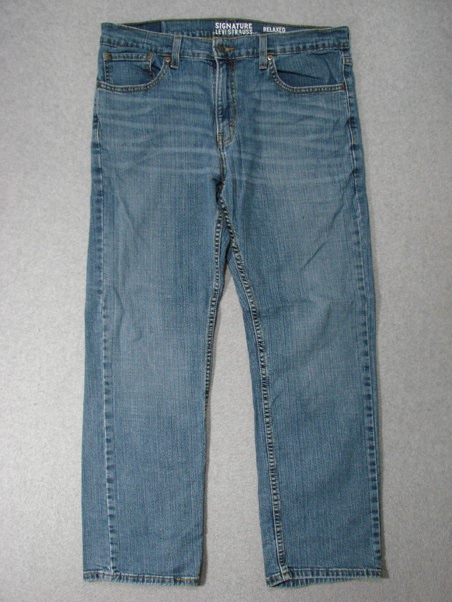 levi signature relaxed fit jeans