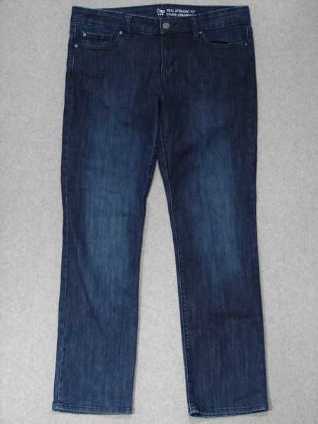 gap real straight women's jeans