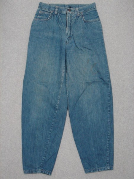 KL19454 VINTAGE 1970s TOUCHE HIGH WAIST WOMENS JEANS sz13; TALON